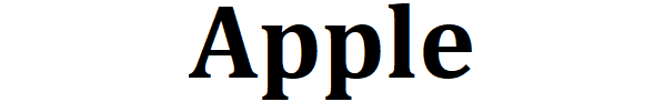 Apple