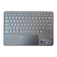 Bàn phím MircroSoft Surface Pro 12 có touchpad và đèn nền phím, bluetooth V5.2