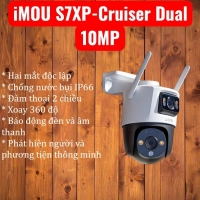 Camera giám sát ngoài trời 2 mắt iMOU Cruiser Dual 10MP IPC-S7XEP-10M0WED
