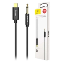 Cáp chuyển đổi Type-C sang jack 3.5mm (Baseus Type-C male To 3.5 male Audio Cable M01)