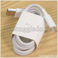 Cáp sạc Xiaomi USB Type C, hỗ trợ sạc nhanh, dòng tối đa 3A