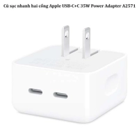 Củ sạc nhanh hai cổng Apple USB-C+C 35W Power Adapter A2571