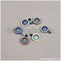 Dán kính camera sau, kính cường lực bảo vệ kính camera iPhone 11/ iPhone 11 Pro/ iPhone 11 Pro Max (viền đính đá)