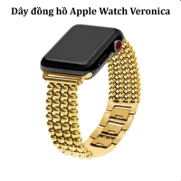 Dây đeo Apple Watch Veronica - Hạt tròn thép không gỉ