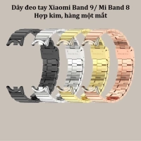 Dây đeo tay Xiaomi Mi Band 10/ Mi Band 9/ Mi Band 8 (hợp kim, hàng 1 mắt)