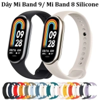 Dây đeo thay thế Mi Band 10/ Mi Band 9/ Mi Band 8 Silicone khóa bấm