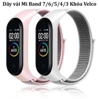 Dây vải Xiaomi Mi Band 7/ Mi Band 6/ Mi Band 5/ Mi Band 4 (khóa Velco)