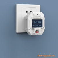 Máy kiểm tra ổ cắm, máy dò điện thông minh DUKA ST-1