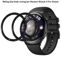 Miếng dán kính cường Lực Huawei Watch 4 Pro 46mm (3D, Full màn, PMMA)