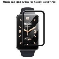 Miếng dán kính cường Lực Xiaomi Mi band 7 Pro (3D, Full màn, PMMA)