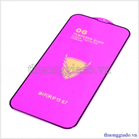 Miếng dán màn hình iPhone 14 Plus (kính cường lực 5d, 9H, full màn)