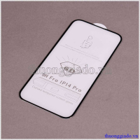Miếng dán màn hình iPhone 14 Pro (kính cường lực, 6D, 9H, full màn)