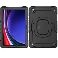 Ốp lưng chống sốc Samsung Tab A9 Plus 11inch SM-X210/SM-216/SM-X218 (3 lớp bảo vệ siêu bền, tay cầm xoay 360 độ)