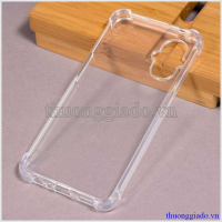 Ốp lưng dẻo OnePlus Nord N20 5G (Ốp lưng Silicone trong suốt tăng cường chống sốc 4 góc)