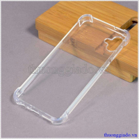 Ốp lưng dẻo Samsung Galaxy A04 (Ốp lưng Silicone trong suốt tăng cường chống sốc 4 góc)