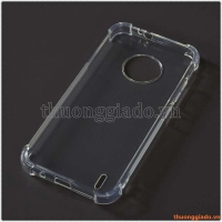 Ốp lưng dẻo trong suốt Nokia C200, tăng cường chống sốc 4 góc