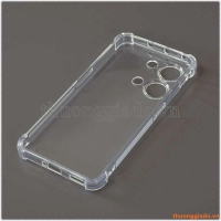 Ốp lưng dẻo trong suốt OnePlus Ace 2V (5G), tăng cường chống sốc 4 góc