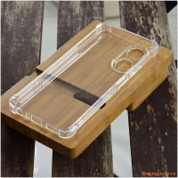 Ốp lưng dẻo trong suốt OPPO A58 (4G), tăng cường chống sốc 4 góc