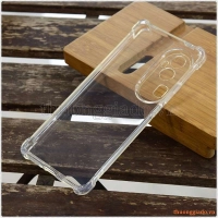 Ốp lưng dẻo trong suốt Oppo Reno10 Pro 5G (China), tăng cường chống sốc 4 góc