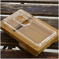 Ốp lưng dẻo trong suốt Oppo Reno11 5G (China), tăng cường chống sốc 4 góc