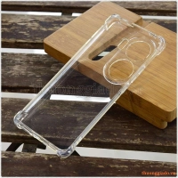 Ốp lưng dẻo trong suốt Oppo Reno11 Pro 5G (China) tăng cường chống sốc 4 góc