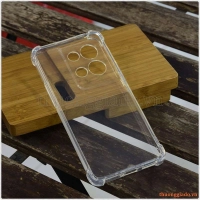 Ốp lưng dẻo trong suốt Oppo Reno8 Pro 5G (China), tăng cường chống sốc 4 góc