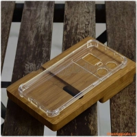 Ốp lưng dẻo trong suốt Realme GT (5G), tăng cường chống sốc 4 góc