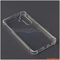 Ốp lưng dẻo trong suốt Samsung Galaxy S23 FE (5G), tăng cường chống sốc 4 góc