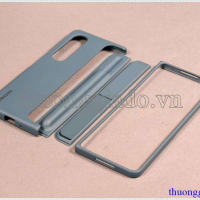 Ốp lưng Samsung Galaxy Z Fold 4, Fold4 kèm chân chống và ngăn để bút
