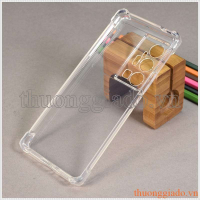 Ốp lưng silicone Vivo X70 Pro Plus, ốp dẻo trong suốt, tăng cường chống sốc 4 góc