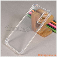 Ốp lưng silicone Vivo Y72 5G, ốp dẻo trong suốt, tăng cường chống sốc 4 góc