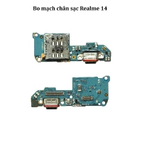 Thay bo mạch chân sạc Realme 14/ 14 Pro/ 14 Pro Plus/ 14 Pro+, kèm ổ sim và míc nghe gọi đàm thoại