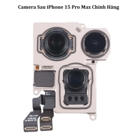 Thay camera iPhone 15 Pro Max Chính Hãng (camerea trước, camera sau)