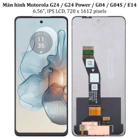 Thay màn hình Motorola G24 / G24 Power / G04 / G04S / E14, 6.52 inchs, IPS LCD, 720 x 1612 pixels