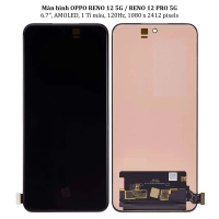 Thay màn hình OPPO RENO 12 5G / RENO 12 PRO 5G, 6.7 inchs, AMOLED, 1 tỉ màu, 120Hz, 1080 x 2412 pixels