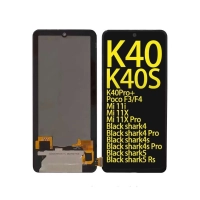 Thay màn hình Xiaomi Redmi K40/ K40 Pro/ K40 Ultra/ K40S/ Poco F3/ F3 Pro/ F4/ Black Shark 4/4 Pro/4S/4S Pro/4/5 Rs Super AMOLED 6.67inch Full HD+