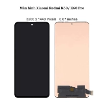 Thay màn hình Xiaomi Redmi K60/ K60 Pro, Poco F5 Pro, OLED, 6.67 inches, 1440 x 3200 pixels