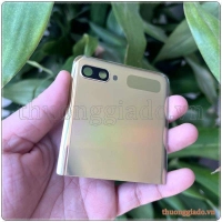 Thay nắp lưng (kính lưng) Samsung Galaxy Z Flip 1 F700F Chính Hãng kèm màn hình phụ (màn ngoài)