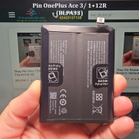 Thay Pin OnePlus ACE3/ 1+ACE3, Oneplus 12R/ 1+12R (BLPA33) 7.82V 2750mAh 21.51Wh