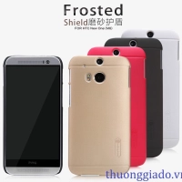 Ốp lưng sần NillKin cho HTC One (M8) Super Frosted Shield