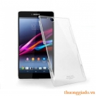 Ốp lưng trong suốt iMak Sony Z Ultra XL39h Transparent Crystal Clear Hard Cover Case Shell