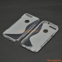 Ốp lưng silicon Google Pixel (5.0"), hiệu S Line màu trắng