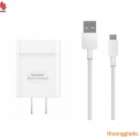 Bộ củ sạc nhanh+cáp usb Huawei HW-059200CHQ Chính Hãng (9V-2A) Huawei Quick Charge