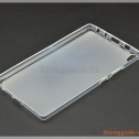 Ốp lưng silicone Lenovo Tab3 8 Plus, viền trong suốt lưng mờ đục