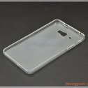 Ốp lưng silicone Samsung Galaxy Tab J, viền trong suốt lưng mờ đục