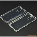 Ốp lưng silicone trong suốt Nokia 9, clear soft case, tăng cường chống sốc 4 góc
