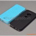 Bao da cầm tay Moto G6 Play, Motorola flip leather case, hiệu Vili