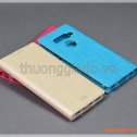 Bao da LG V40 flip leather case, hiệu Vili