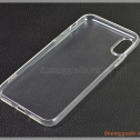 Ốp lưng silicone iPhone X, hiệu HOCO, siêu mỏng trong suốt