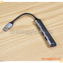 Bộ chuyển đổi đa chức năng 5 trong 1 từ USB-A ra 3 cổng USB3.0+SD+TF (usb hub)